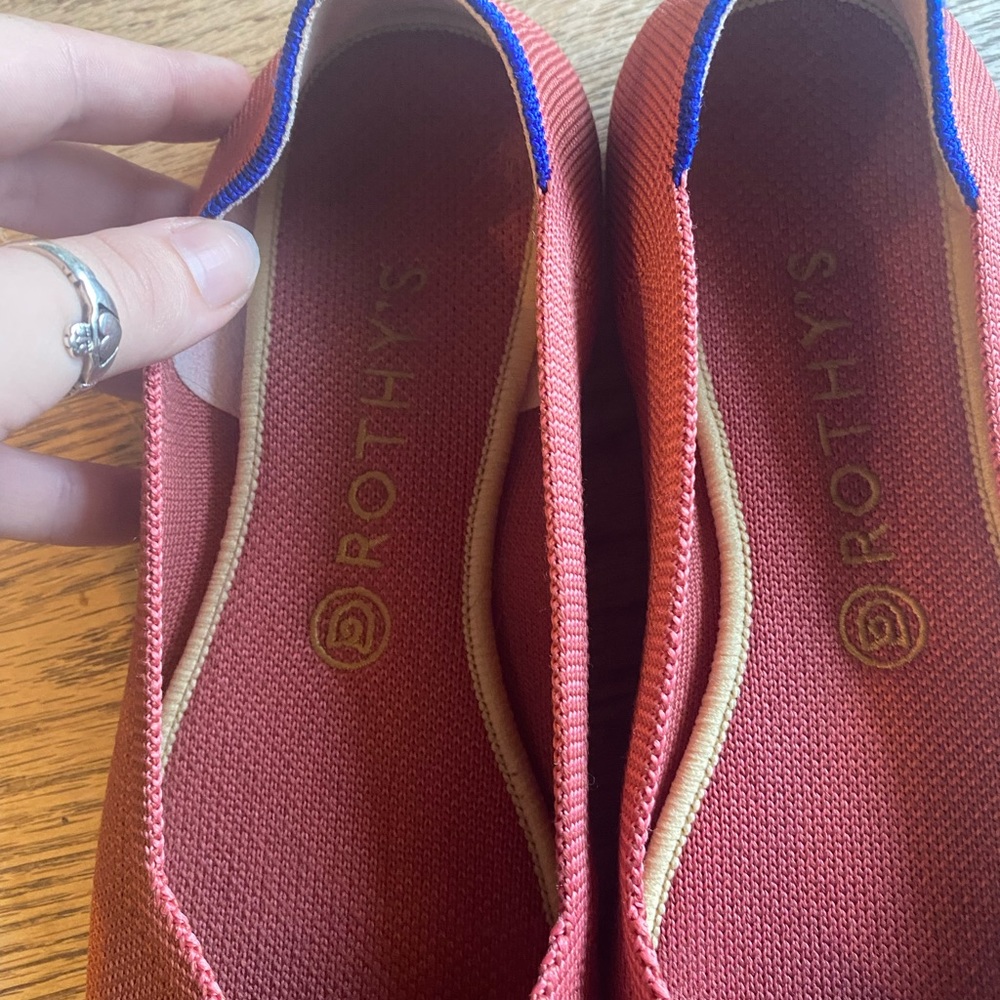 Rothy’s Copper round toe flats size 9 - Picture 5 of 10